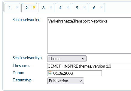 Schlüsselwörter Beispiele im Editor